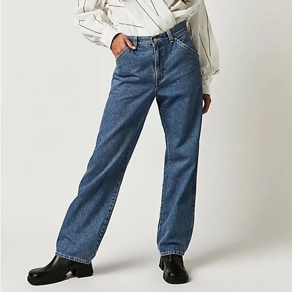 New Levi's Dad Utility Pants Jeans Denim Straight Leg Baggy - Picture 4 of 15